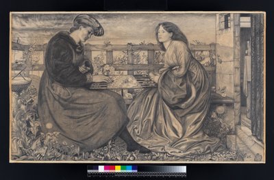 I giocatori di backgammon da Edward Burne Jones